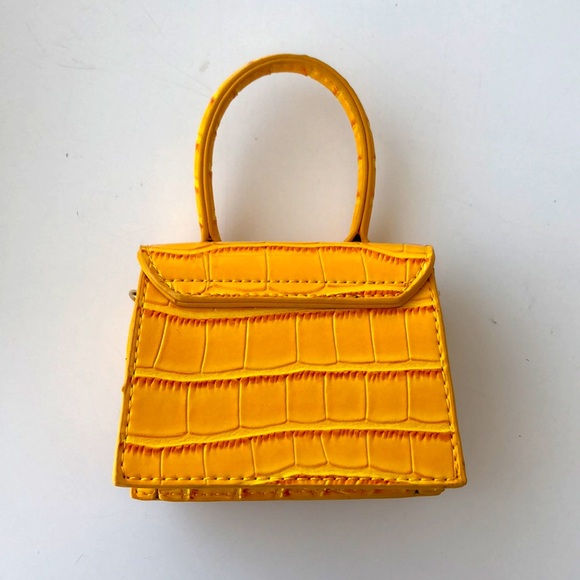 Yellow mini bag - Picture 3 of 4